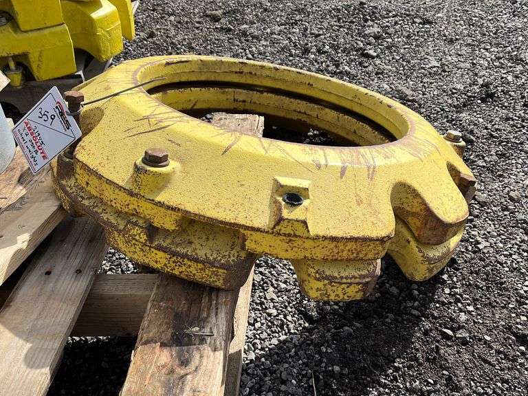 John Deere Wheel Weights RES Auction Services