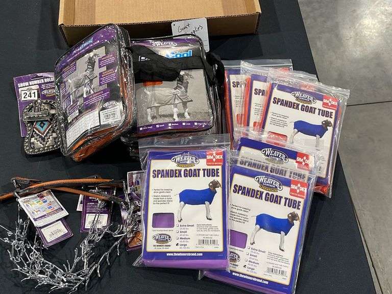 "ABSOLUTE" Goat Show Supplies RES Auction Services