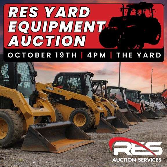 RES Equipment Consignment Auction RES Auction Services