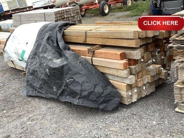 Treated 4x4x12’ wooden post - Rideau Auctions