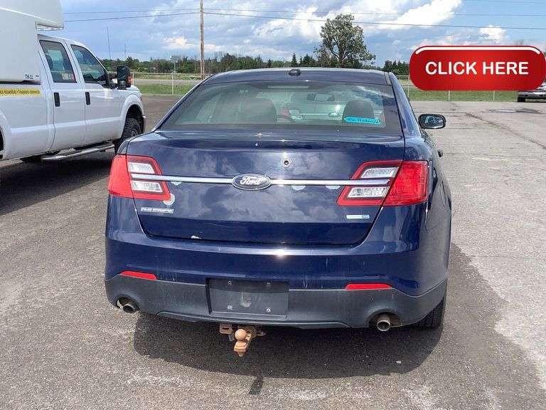 2014 Ford Taurus Police Interceptor Sedan Rideau Auctions