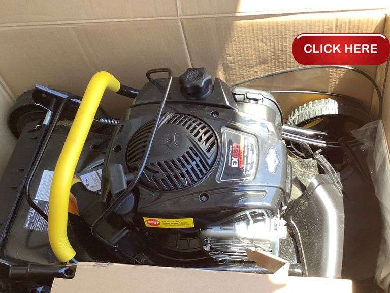 Brute 21” self propelled 3-in-1 mower , gas - Rideau Auctions