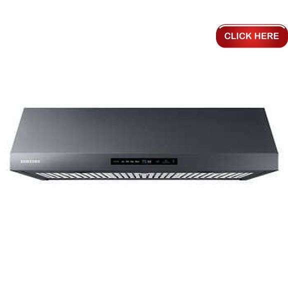 Samsung 36 in. Black Stainlesssteel Under Range Hood 600 CFM