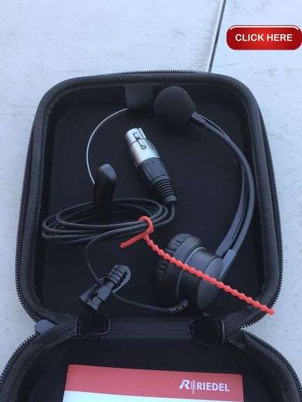 Riedel air-d1 headset - Rideau Auctions