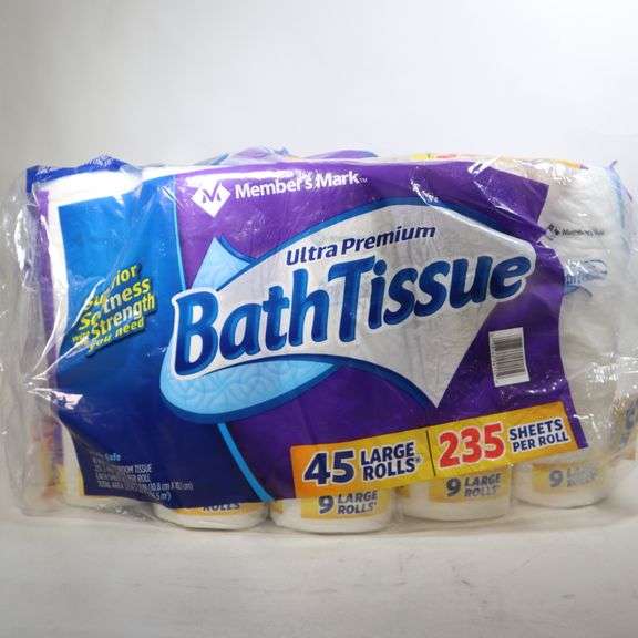 Member's Mark Ultra Premium Bath Tissue, 45 rolls Rio Grande Trade