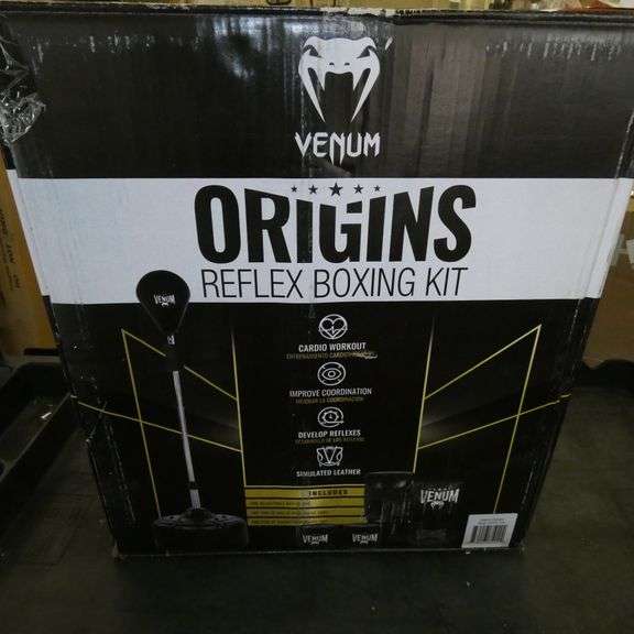 Boxing Kit Venum Origins Reflex Workout Bag Stand Cardio Workout Rio