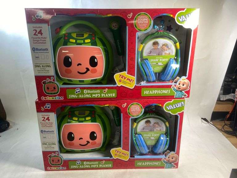 Sing Along MP3 Player with Headphones, Lot of 2 Rio Grande