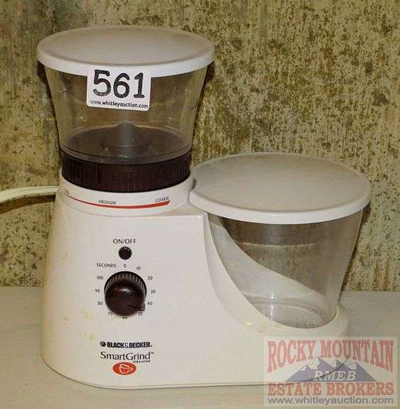Black & Decker Smart Grind Coffee Grinder. - Rocky Mountain Estate
