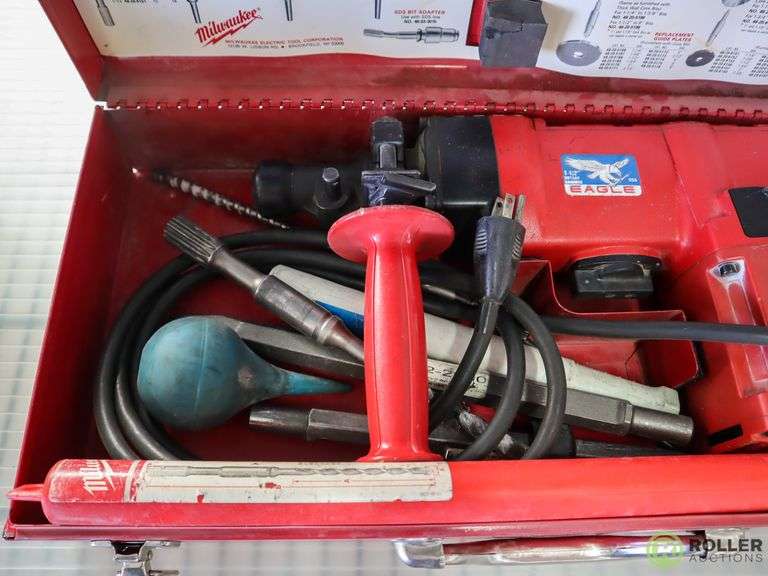 Milwaukee 5352 Eagle Rotary Hammer Roller Auctions