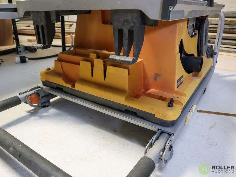 Ridgid TS2400-1 10" Portable Table Saw - Roller Auctions