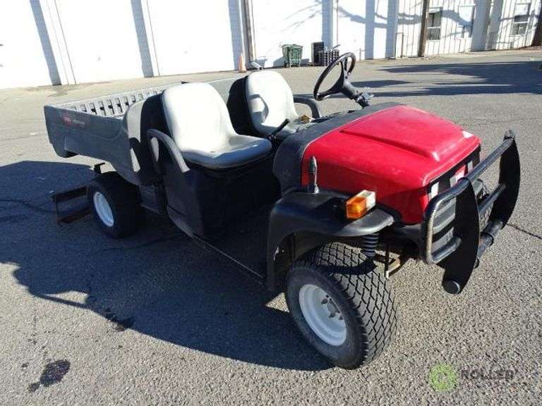 2010 Toro Workman MDX Utility Cart, Gas, Dump Bed, w/ Rahn Groomer