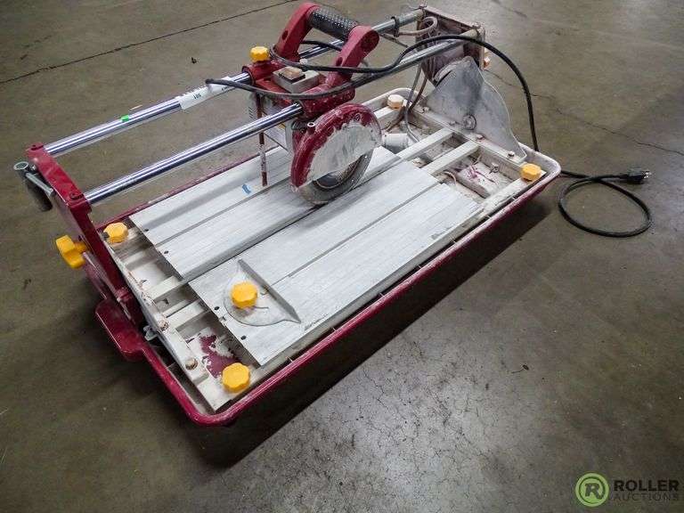 Chicago Electric 7" Bridge Tile Saw Roller Auctions