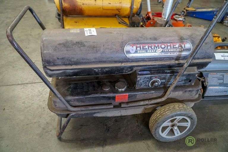 Thermoheat Dual Heat Heater, 100000 or 180000BTU Roller Auctions
