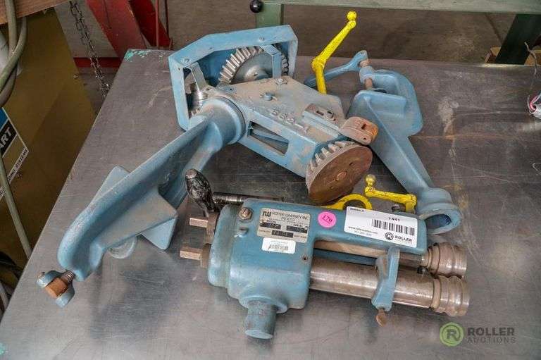 Roper Whitney Pexto 622 Rotary Machine, 24 Gauge, S/N 5 82 Roller Auctions