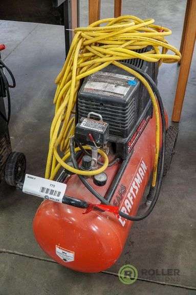 Sears Craftsman 15-Gallon Air Compressor, 3.5Hp, 125-PSI Max, 120V