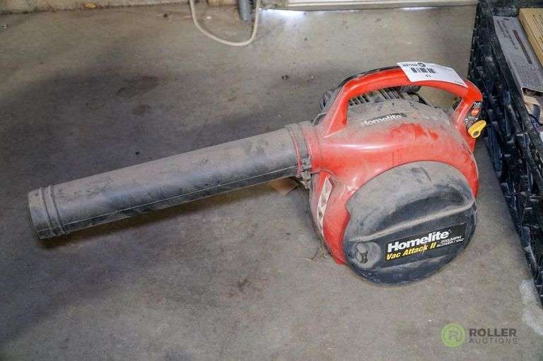 Homelite Vac Attack II Blower / Vac Roller Auctions