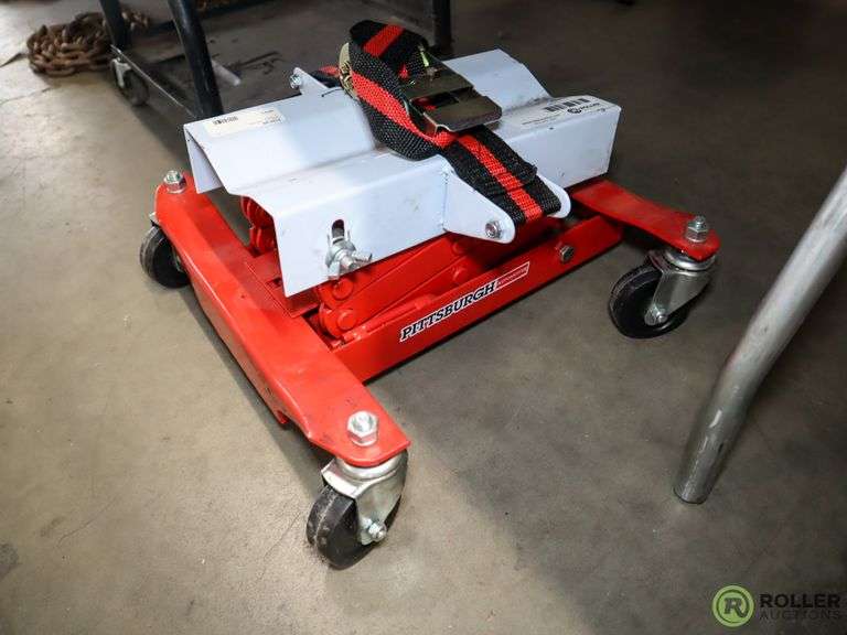 Pittsburgh Low Lift Transmission Jack, 450-Lb - Roller Auctions