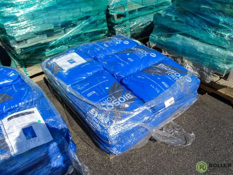 Pallet of (15) Biosol Forte All Purpose Fertilizer Roller Auctions