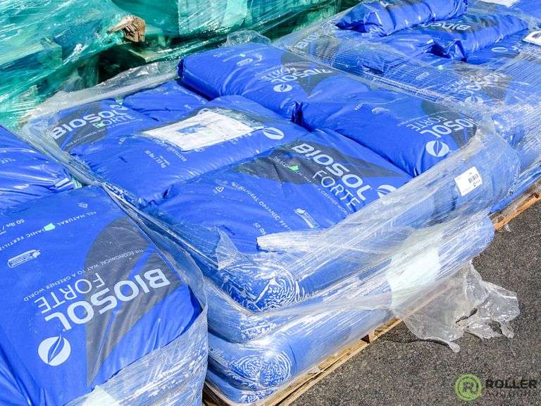 Pallet of (19) Biosol Forte All Purpose Fertilizer Roller Auctions