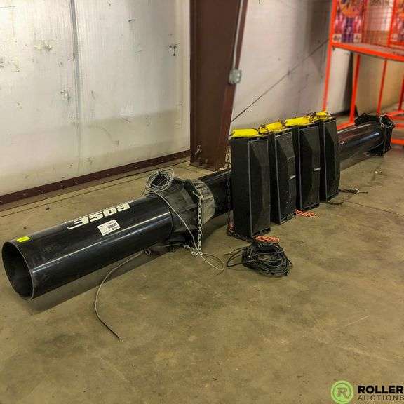 (4) Bose 402 Speakers With Bose Acoustic Wave Cannon System II - Roller