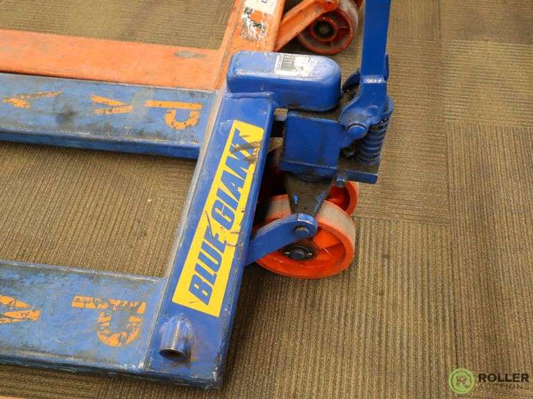 Blue Giant Pallet Jack Roller Auctions