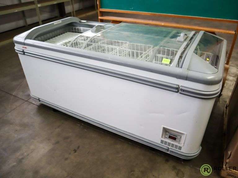 AHT Malta 185 Commercial Ice Cream Display Chest Freezer Roller Auctions