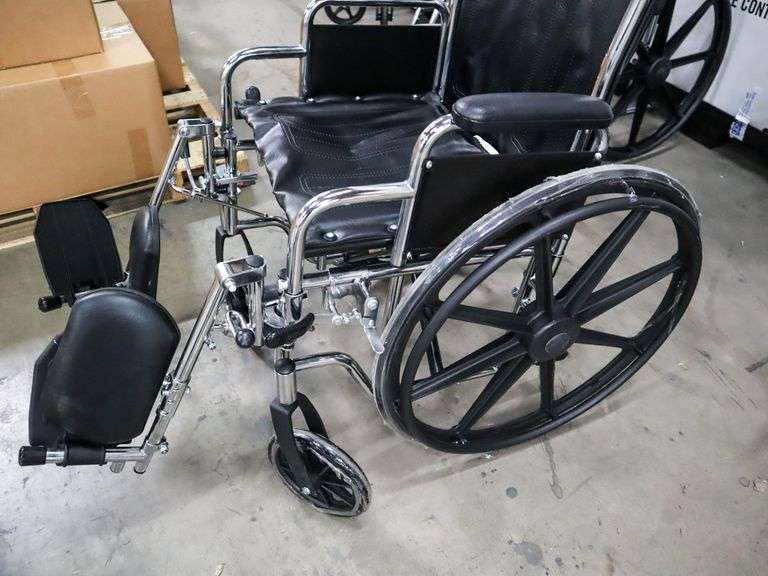 McKesson Sunmark Performance Wheelchair, 18" Roller Auctions