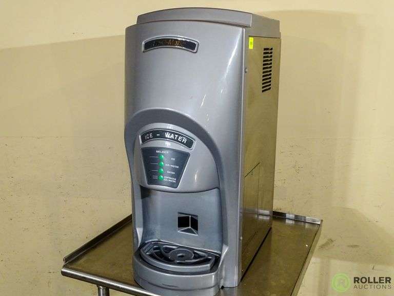 IceOmatic Model GEMD270A 73lb Pearl Ice SelfContained Ice Machine w/ Dispenser Roller Auctions