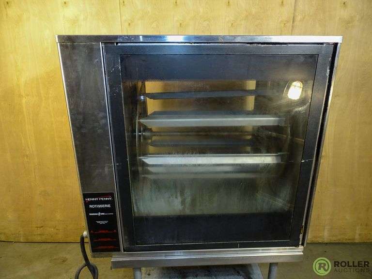 Henny Penny SCR-8 Countertop 32 Chicken Electric Rotisserie Oven, 3ph