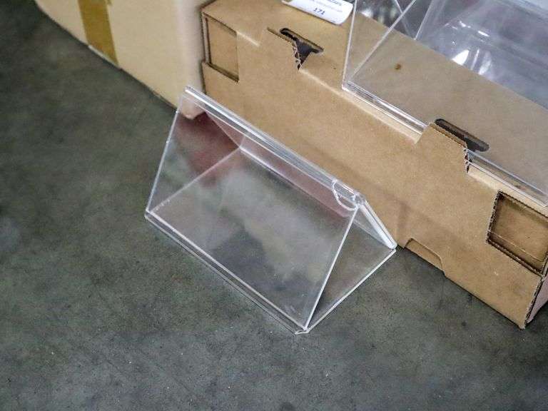 Plastic Table Tents Roller Auctions