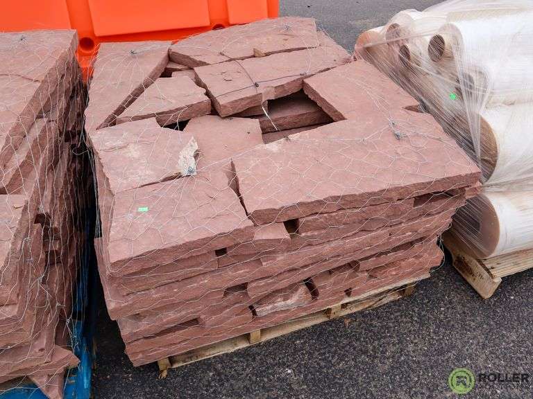Pallet of Flagstone Roller Auction