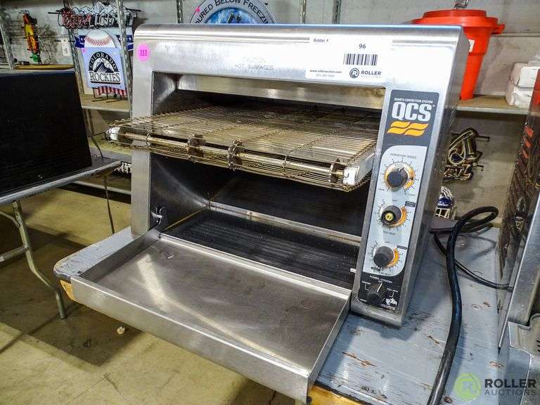 Holman QCS31000 Conveyor Toaster Oven Roller Auctions