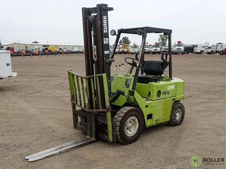 Clark Equipment C500 Y50 Forklift Roller Auction
