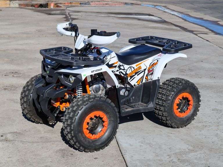 Coleman AT25UT Scrambler ATV, Gas, Automatic - Roller Auctions