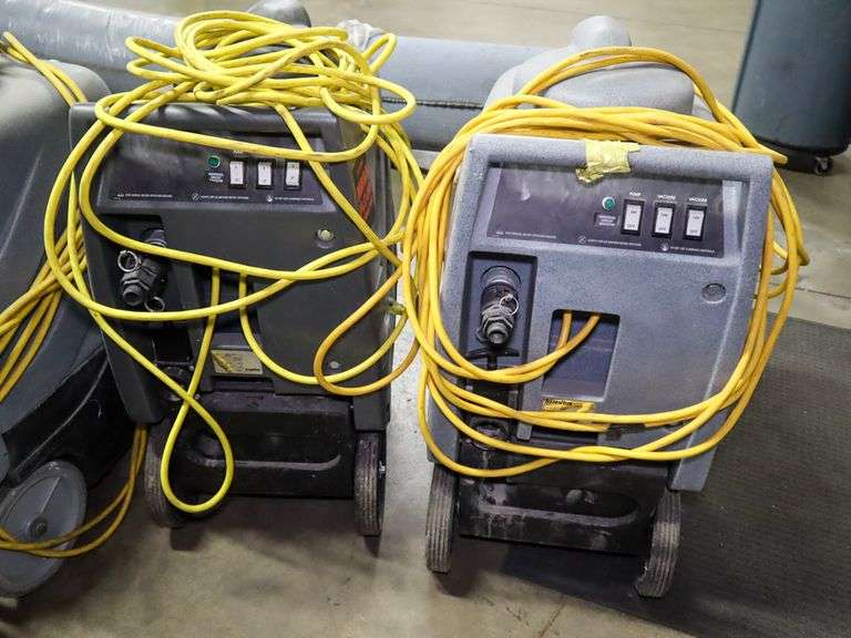 (2) Kleen Rite Mega Flood Extractors Roller Auctions
