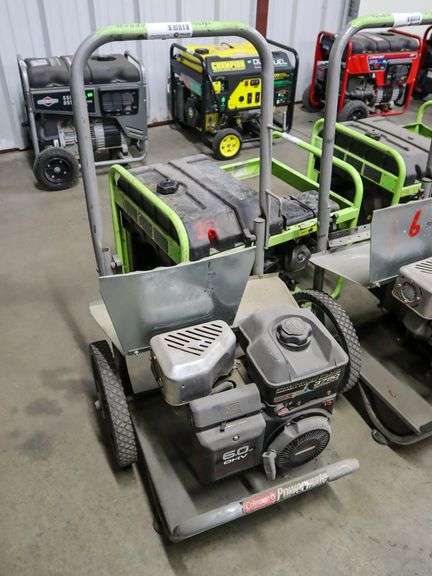 Coleman Powermate Premium Plus 3750 Max Watt 6Hp Generator - Roller