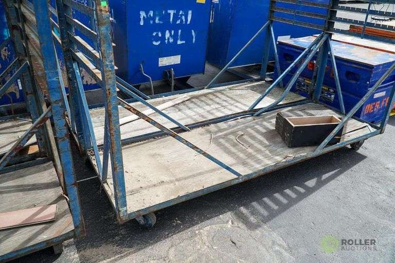 (4) Shop Carts Roller Auctions