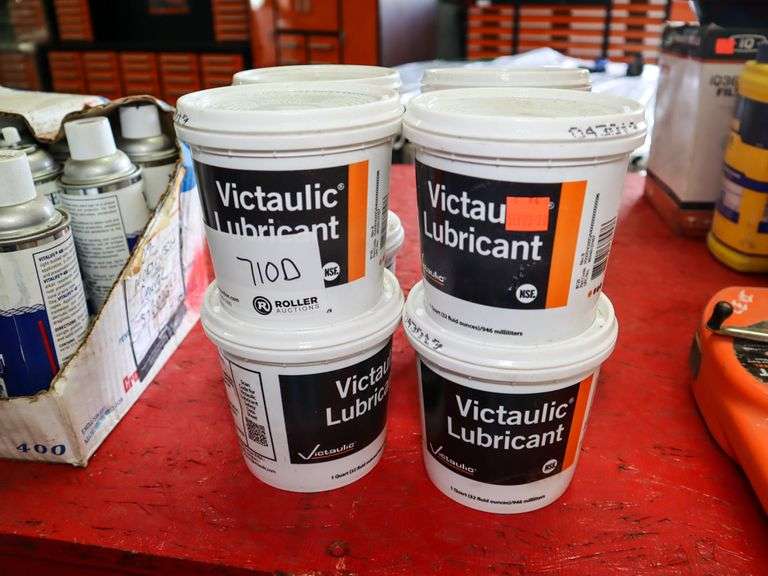 (8) Cans of Victaulic Lubricant - Roller Auctions