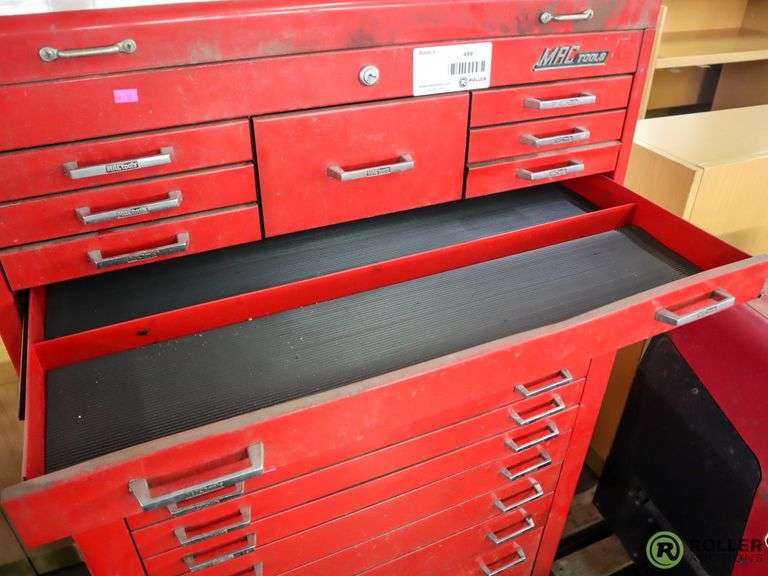 Mac Tools 18Drawer Tool Chest on Casters Roller Auctions
