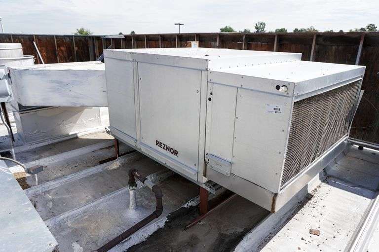 Reznor Exhaust Hood MakeUp Air Unit Roller Auctions