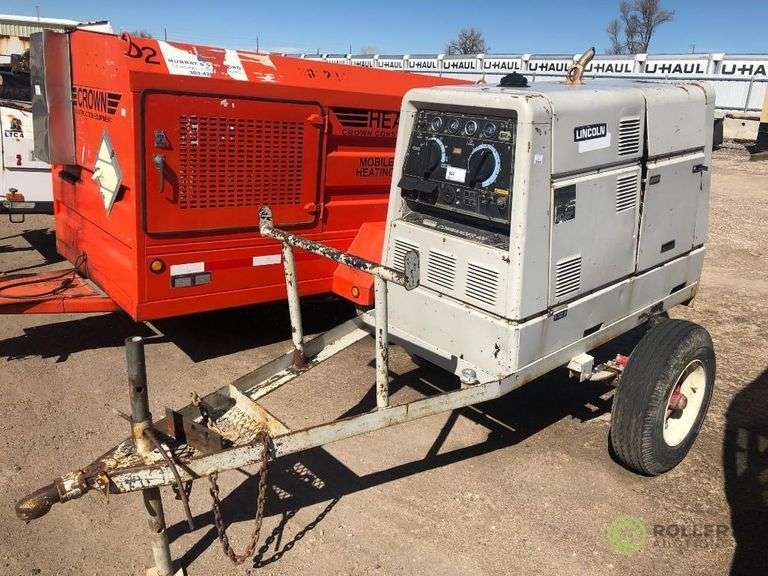 Lincoln Commander 400 Towable Welder, Deutz Diesel, Ball Hitch, Hour