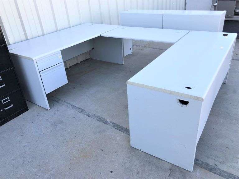 (3) Cubicle Desk Parts Roller Auctions