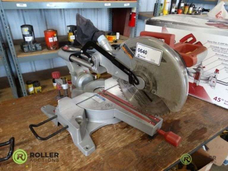 Chicago 98194 12in Sliding Compound Miter Saw Roller Auctions