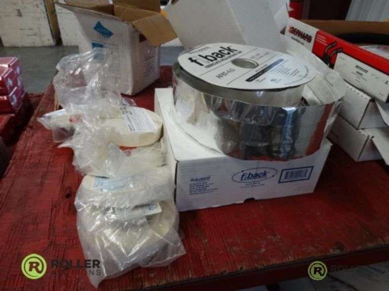 (3) Boxes of Fiback AFBT4.0 Fiberglass Weld Backing Tape and Aquasol