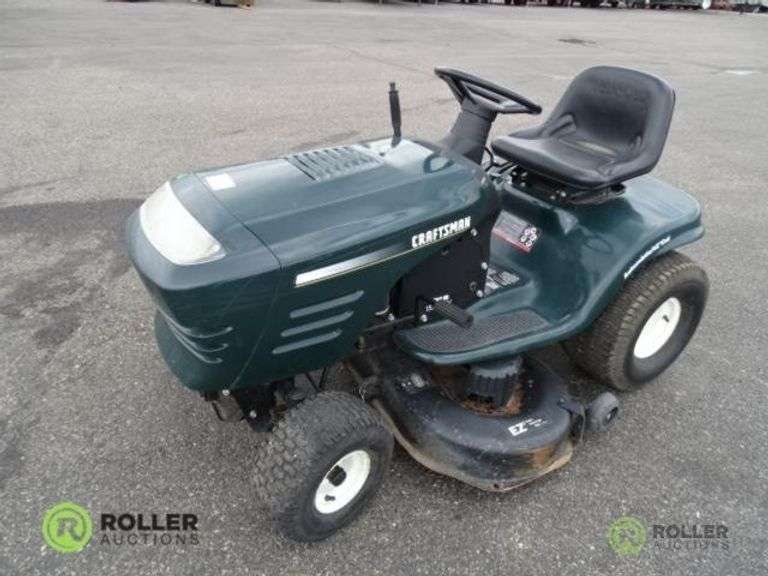 Craftsman Riding Mower With Kohler 15.5Hp Gas Engine, 42in Roller Auctions