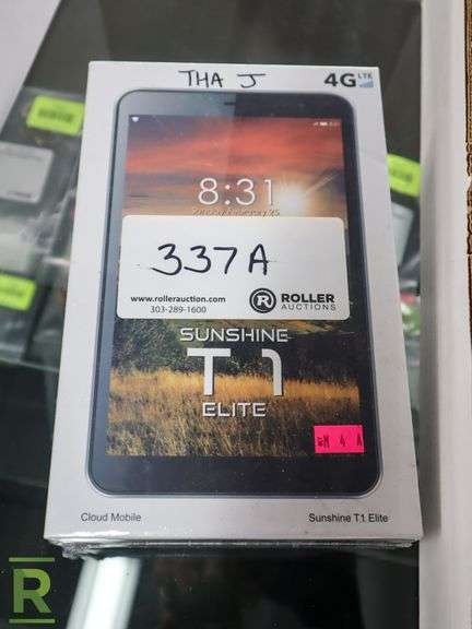 New Cloud Mobile Sunshine T1 Elite Tablet - Roller Auctions