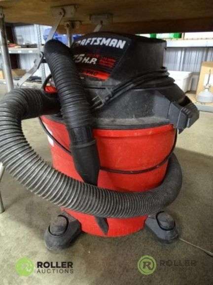 Craftsman 16-Gallon Wet / Dry Vacuum, 5.75Hp - Roller Auctions