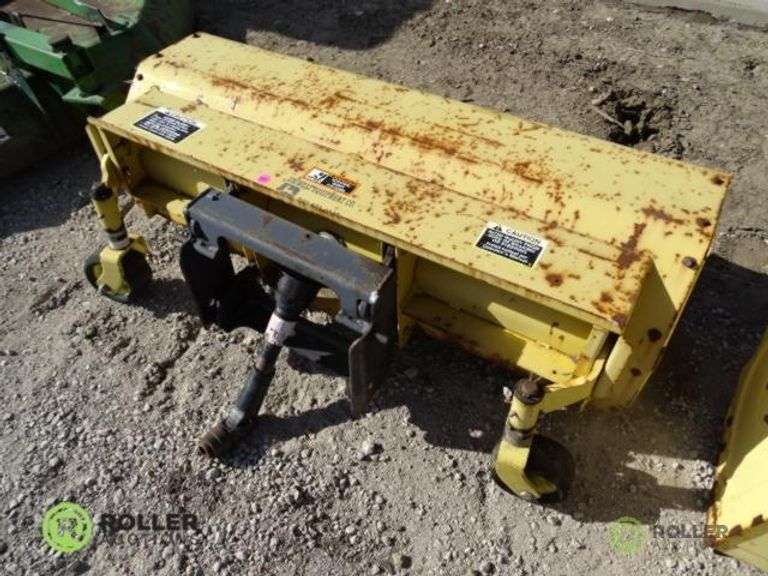 John Deere 51in Broom Attachment to Fit Tractor w/ PTO Roller Auctions