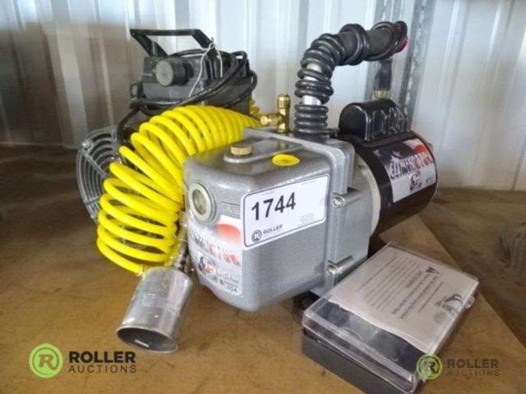 Eliminator Economy Vacuum Pump DV-6E 6CFM, Electric - Roller Auctions