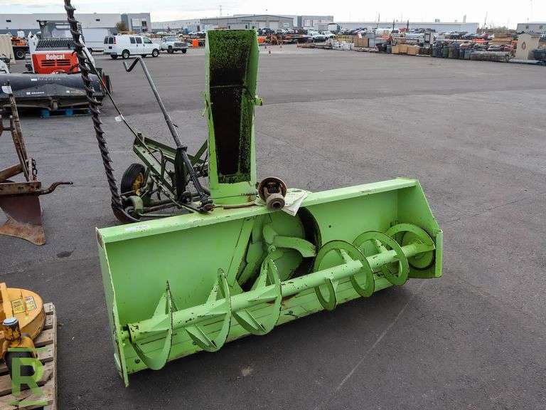 Schulte 7400 Snow Blower Attachment, 3pt, PTO, 2Stage, 74" Wide Roller Auctions